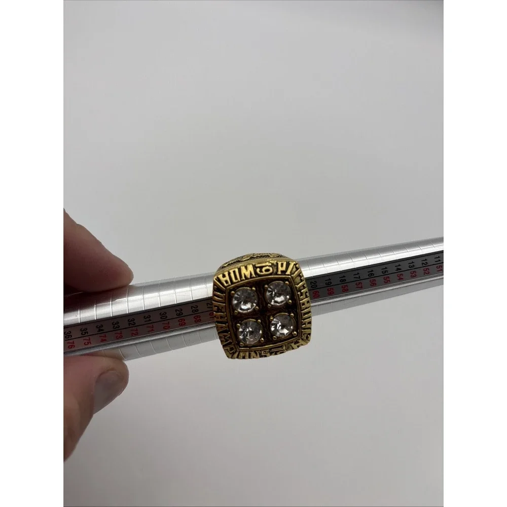 1979 Pittsburgh Steelers Superbowl XIV Ring Terry Bradshaw 12 Reproduction Heavy